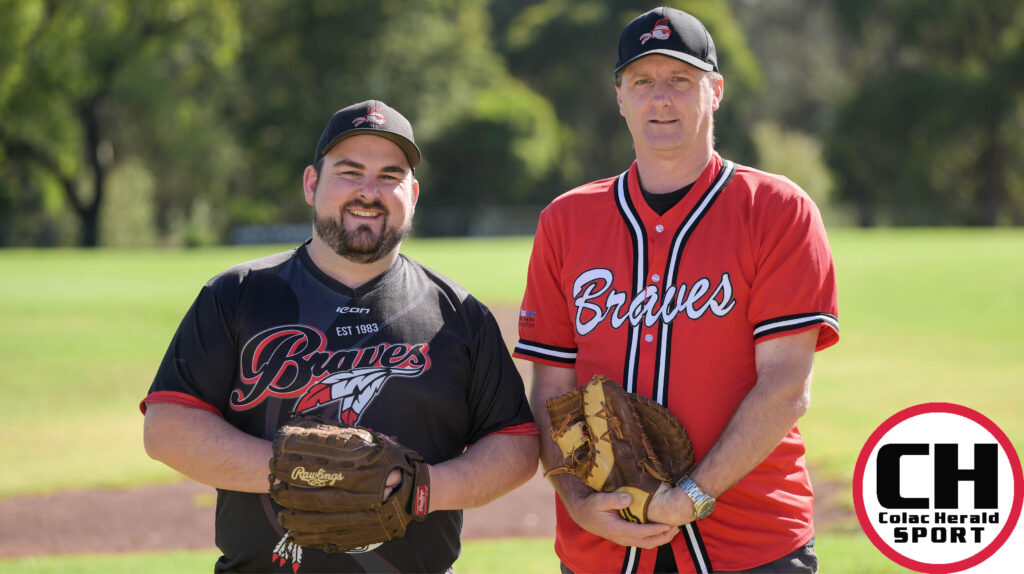 Colac Braves president Jamie Harris is thrilled to unveil champion baseballer Brad Egan as the club’s new head coach.