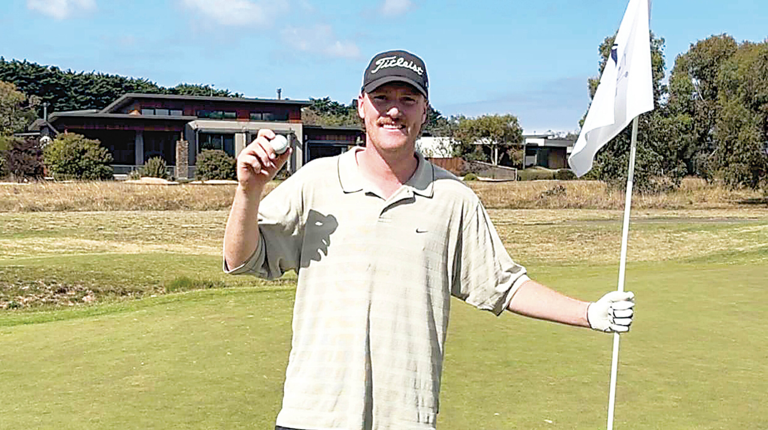New golfer claims first medal
