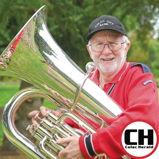 A light shower couldn’t dampen the spirits of the Colac City Band yesterday.

The band played a concert at the Lake Colac Foreshore rotunda from 2pm to celebrate 160 years of the Colac Botanic Gardens.

The gardens were established in 1865, with 2025 marking the 160th year since the land overlooking Lake Colac was set aside “at the call of the people”.