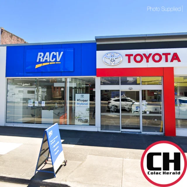 Colac’s RACV agency operating within the Toyota dealership on Murray Street will close by the second half of this year.

RACV executive general manager Mark Geraghty thanked the team in Colac for their service over the past 25 years.

“After consideration of the changing needs of our members and our business, the RACV has decided to end the agreement with our agent servicing the Colac area,” Mr Geraghty said.

#colacherald #colac #localbussines