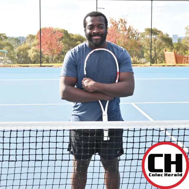 A move to Colac has helped inspire a semi-professional tennis star to make a return to the court.

Mote Dambo was once rubbing shoulders with Australia’s best young tennis stars like three-time grand slam winner Ash Barty, Bernard Tomic and Jason Kubler on the International Tennis Federation circuit.

But his prospering tennis career was troubled with consistent knee setbacks during his younger years, leading Dambo to step away from the sport.