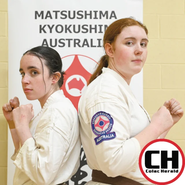 Two Colac sisters will compete at the 2025 Victorian Karate Championships tomorrow.

Charlie and Summah Wilson had great success at the NZKK Open National Tournament in Auckland earlier this year and will look to back up their performances on the path to the World Tournament in Japan later this year.

Sunday’s proceedings mark the eighth time in as many years that the martial artists will have fought at the state tournament.