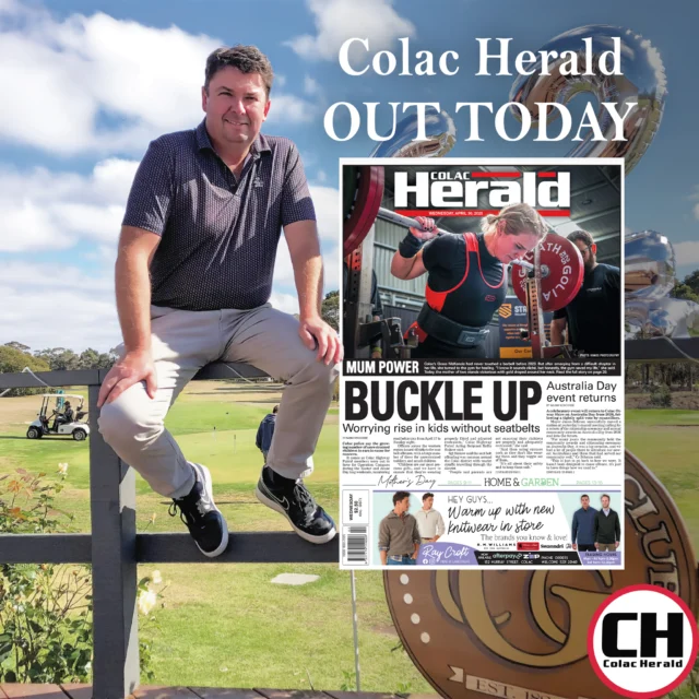 Don't Forget to Grab a Copy of Today's Edition of The Colac Herald.

Available Online 

Proudly Trusted, Local, Independent