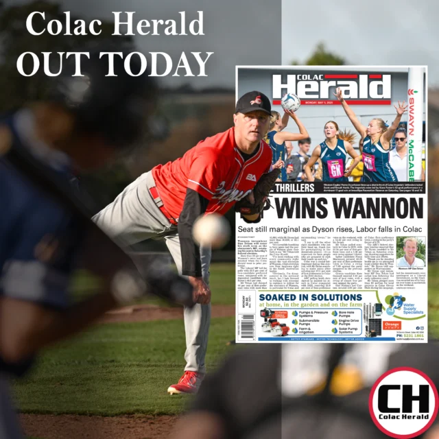 Don't Forget to Grab a Copy of Today's Edition of The Colac Herald.

Available Online

Proudly Trusted, Local, Independent