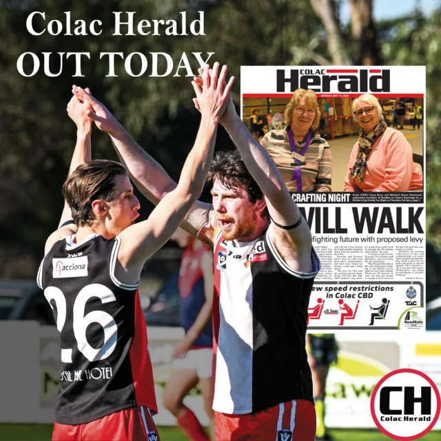 Don't Forget to Grab a Copy of Today's Edition of The Colac Herald.
Available Online 
Proudly Trusted, Local, Independent