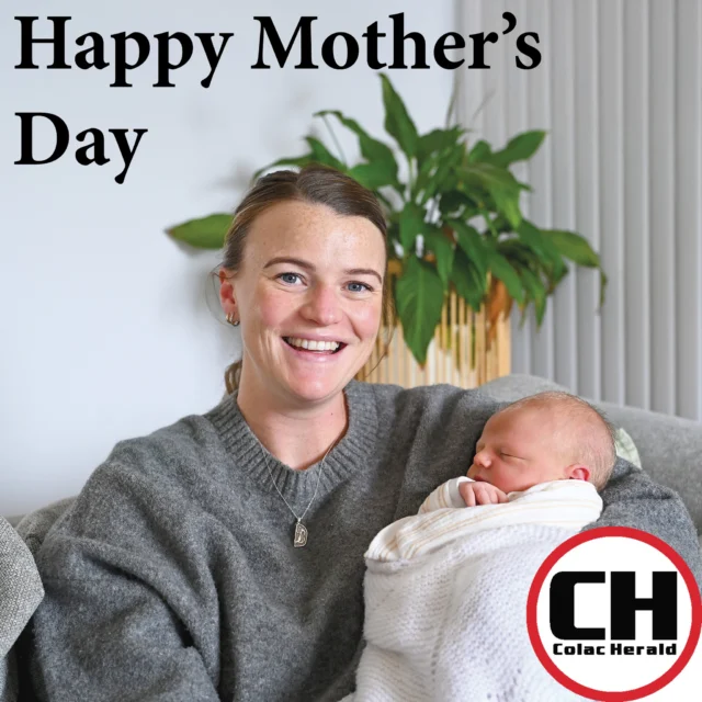 HAPPY MOTHER'S DAY ❤️

A huge happy Mother's Day to all the mums in the Colac district today.

Brittany Monaghan is soaking up her first moments of motherhood with newborn Lenny Burnett.

#colacherald #mothersday #colac