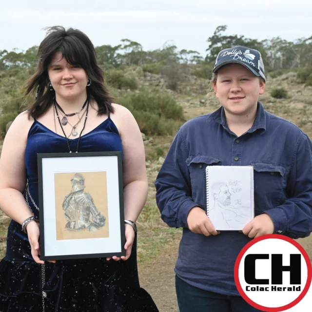 Young artists have until Friday to enter Colac Otway Shire’s Youth Art Competition.

Stonyford district sisters Megan and Jess Black are among talented young creators who have submitted their work.

The competition encourages people aged 12 to 25 to showcase their creative masterpieces for the chance to win prizes. The competition is open to young people who live, work and study within the shire.

#colacherald #colacotwayshire #youthartcompetition