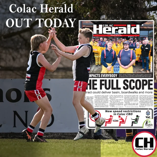 Don't Forget to Grab a Copy of Today's Edition of The Colac Herald.

Available Online

Proudly Trusted, Local, Independent