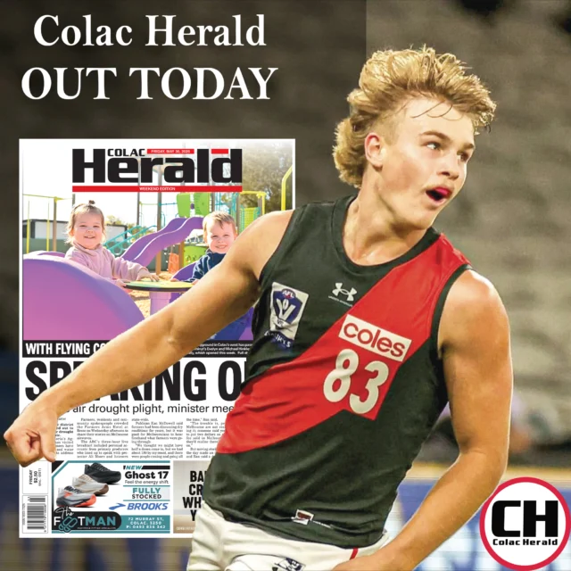 Don't Forget to Grab a Copy of Today's Edition of The Colac Herald.

Available Online 

Proudly Trusted, Local, Independent